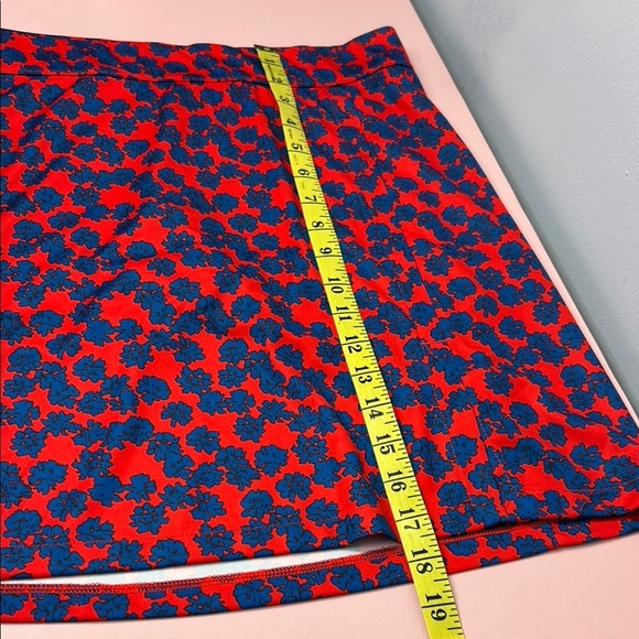 J. Lindberg Red and Blue Mini Pencil Skirt for Casual Occasions - Picture 10 of 10